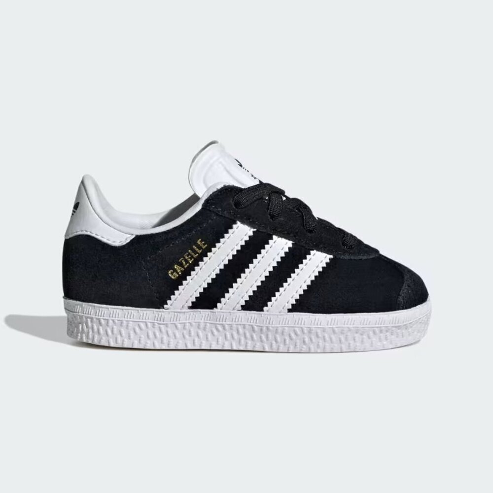 Adidas Gazelle Comfort Closure Elastic Laces Shoes Kids IH0338 Size 6K